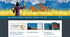 Desktop Screenshot of pratchett-buecher.de