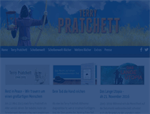 Tablet Screenshot of pratchett-buecher.de